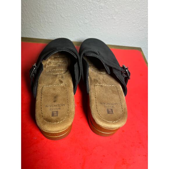 White Mountain Women's Behold Clogs black /brown size 10.5/11 - Picture 7 of 10